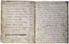 COOKERY  RECIPE BOOK.  Jane Fords Book.  Manuscript.  1784